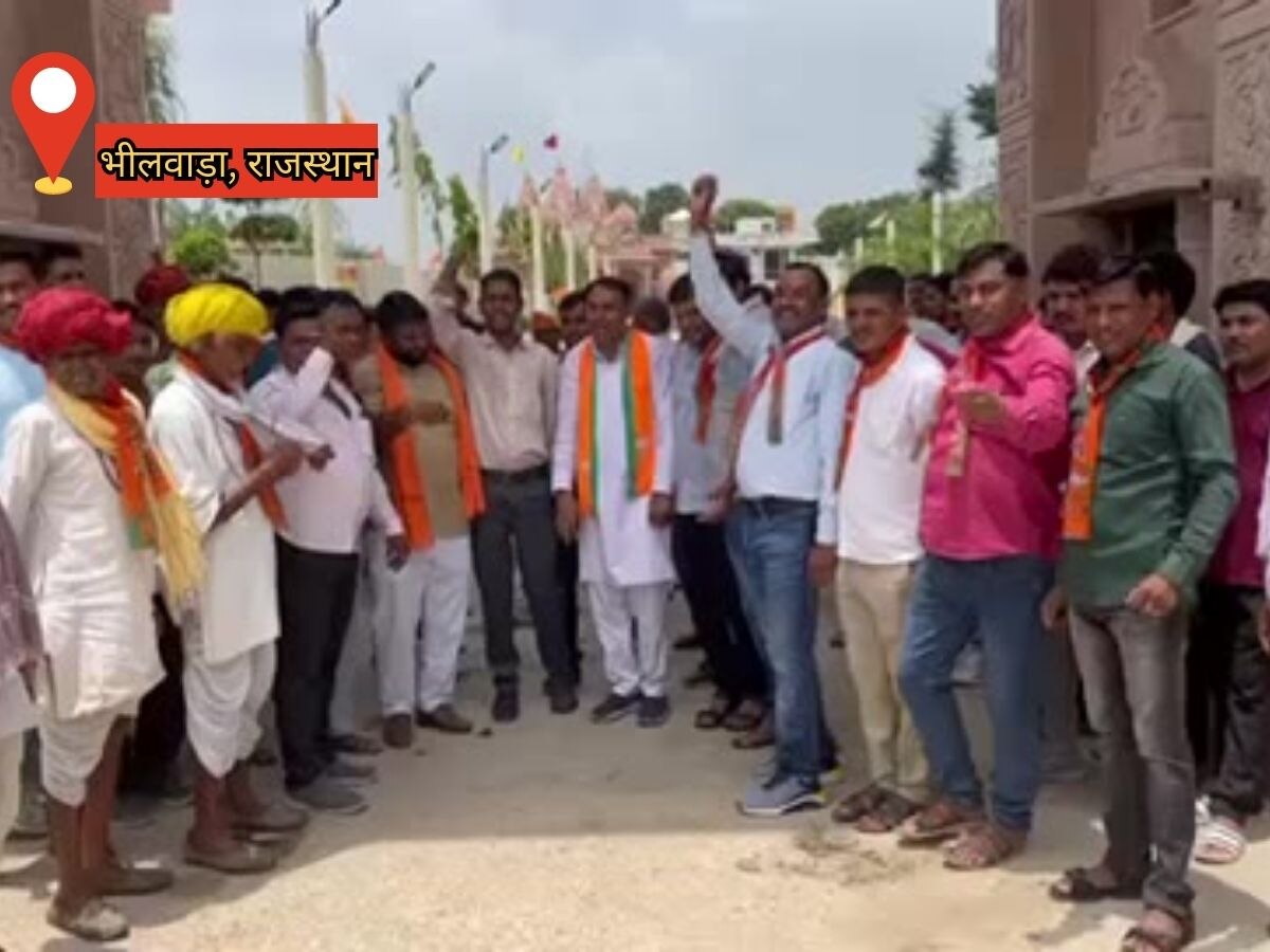 Bhilwara news: भाजपा कार्यकर्ताओं ने राज्यसभा सांसद का किया स्वागत 