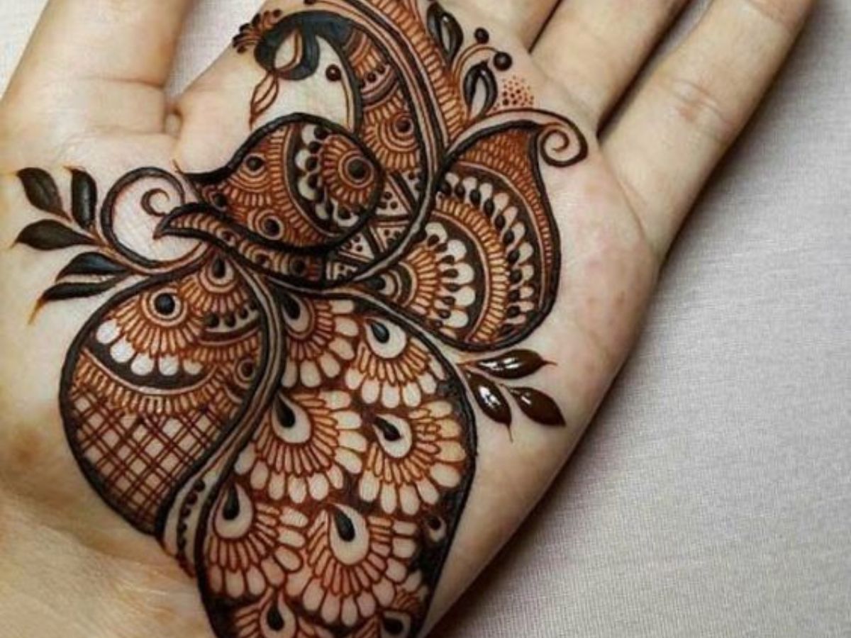 new and simple mehndi design Images • M.Archana (@sweetyar) on ShareChat