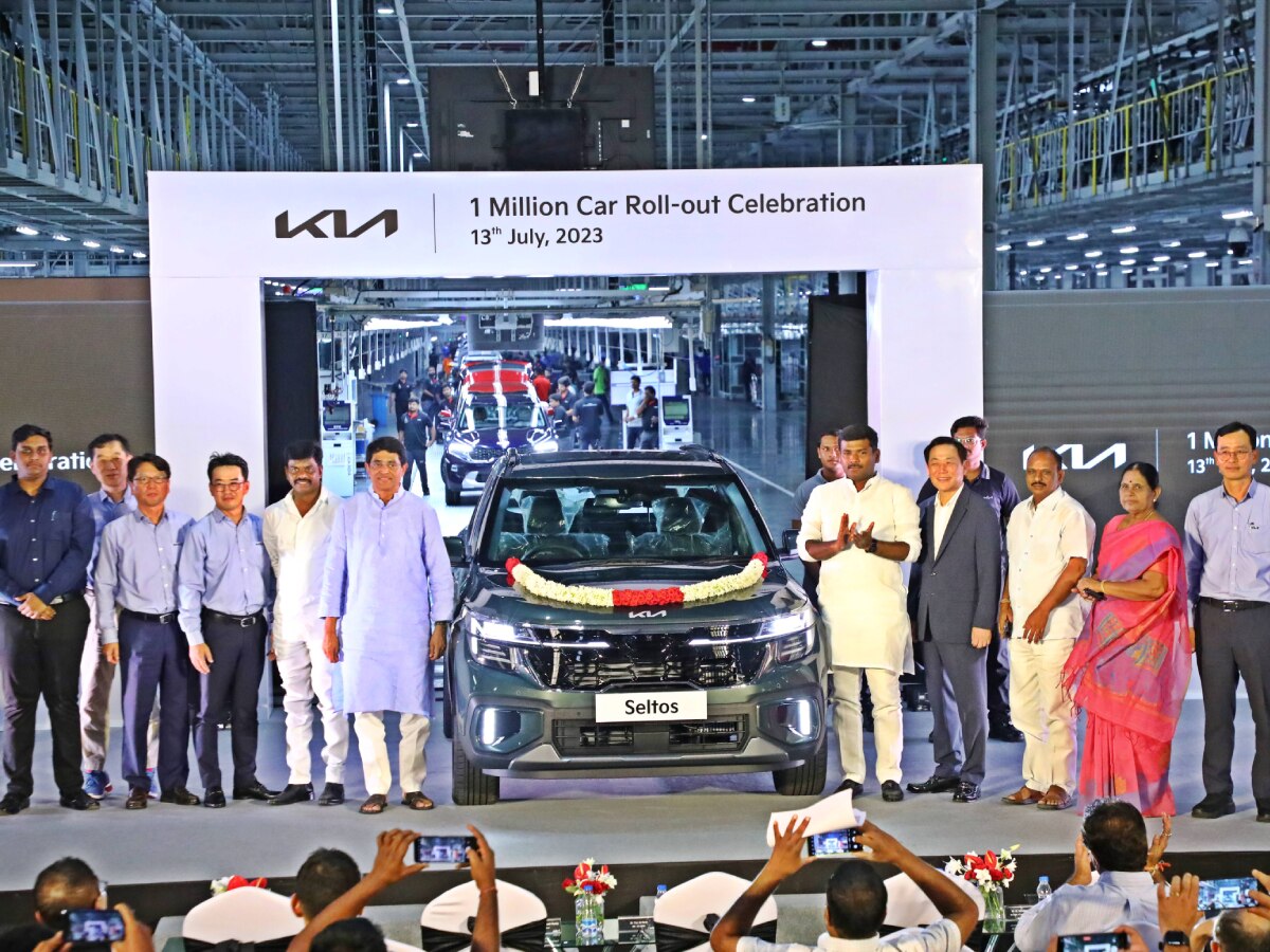 Kia India Achieves 10 Lakh Production Milestone In Just 4 Years । Kia ...