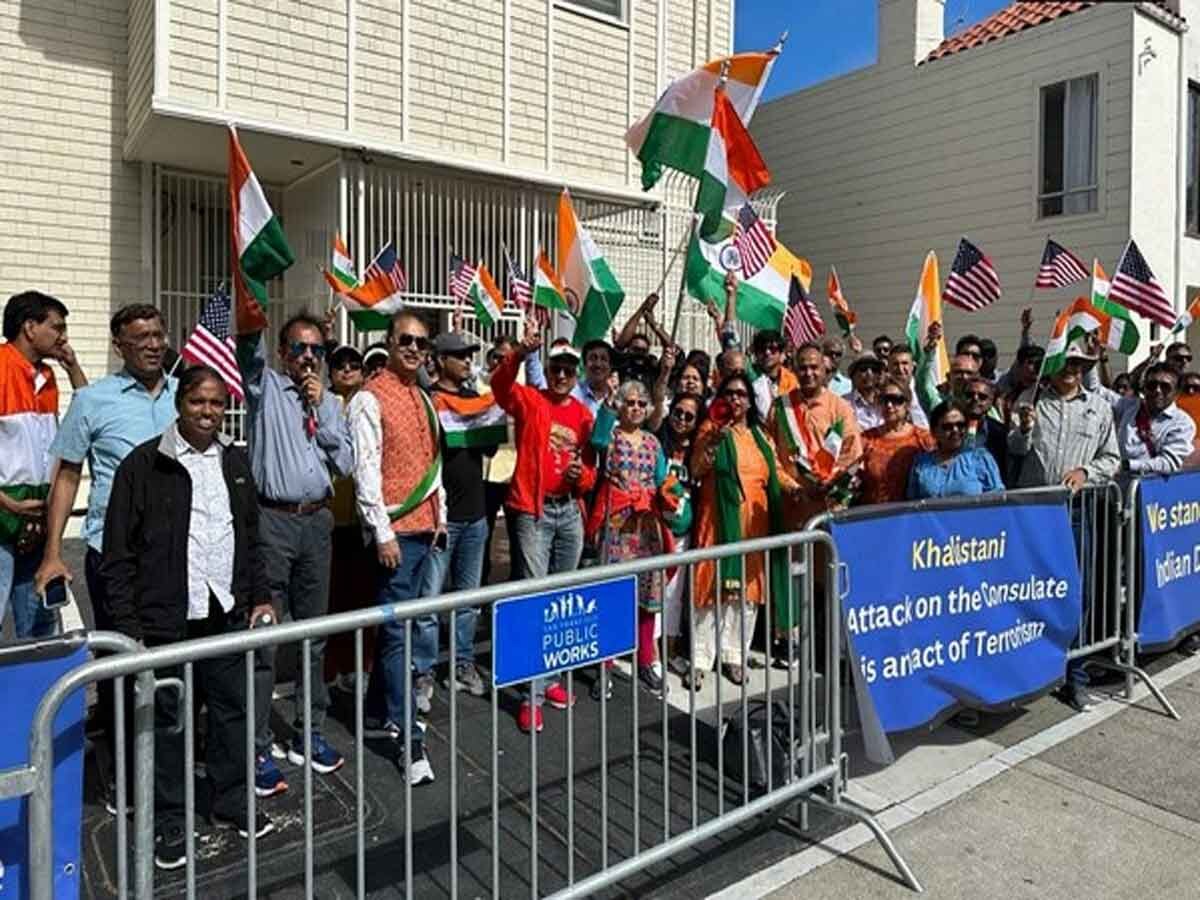 सैन फ्रांसिस्को में खालिस्तानियों को भारतीय अमेरिकियों ने दिया करारा जवाब, भारत के समर्थन में निकाली रैली 