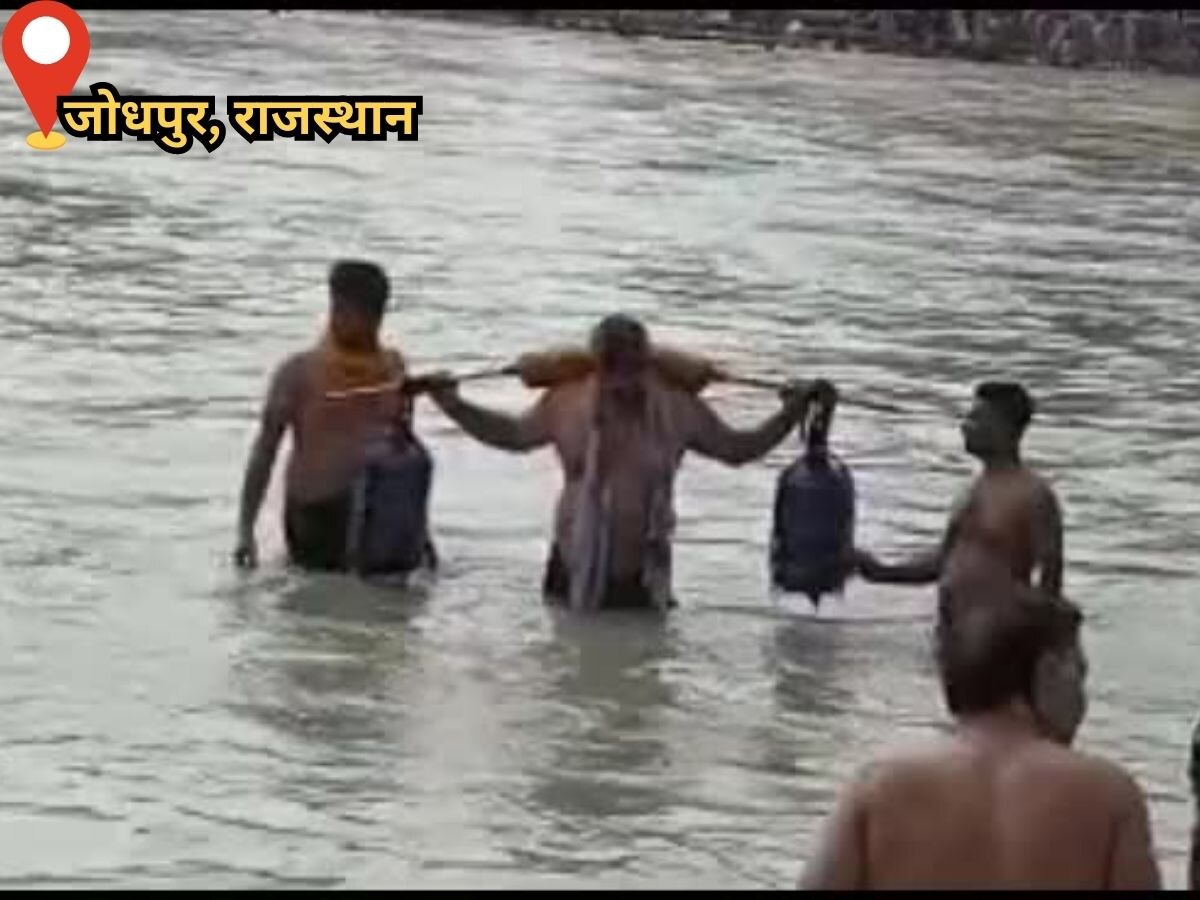 Jodhpur news: हरिद्वार से फलोदी तक पैदल कावड यात्रा पर निकले PCC महेश व्यास