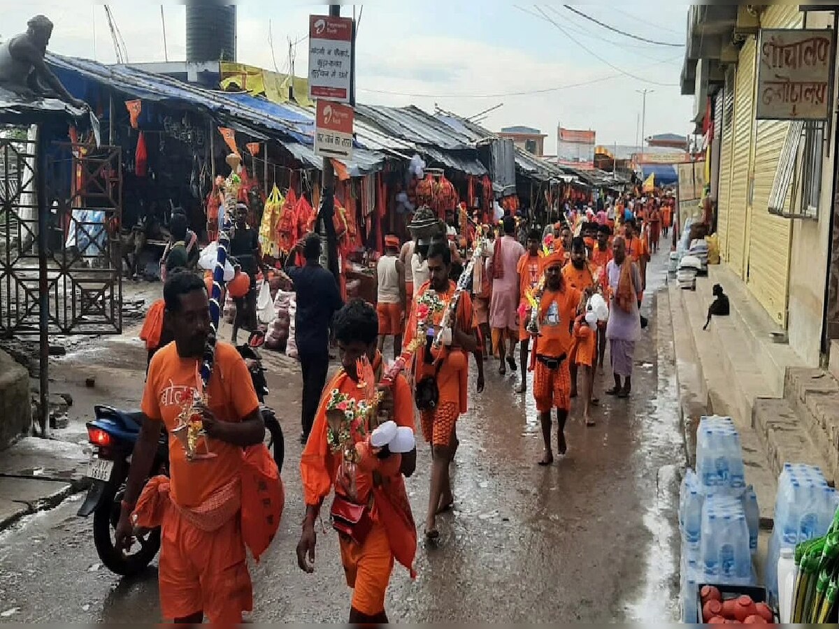 भागलपुरः मलमास का असर, कांवड़ियों से गुलजार रहने वाला बैद्यनाथ धाम हुआ सुनसान