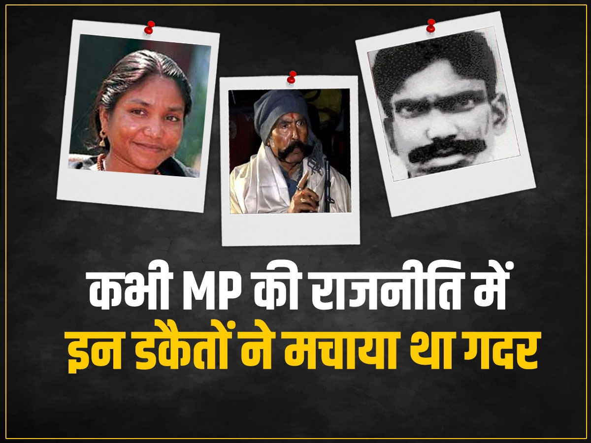 MP Political Story: कभी मध्य प्रदेश की सियासत में खूब चलता था इन डकैतों का सिक्का, किसी ने ज्वाइन की राजनीति तो कोई हो गया गुमनाम