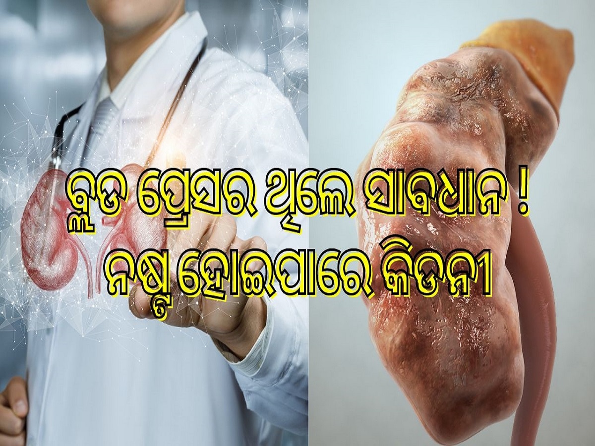 ସାଙ୍କେତିକ ଫଟୋ: High BP can cause kidney disease