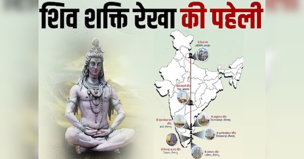 Shiv Shakti Rekha these 7 shiva temples are built in a straight line ...