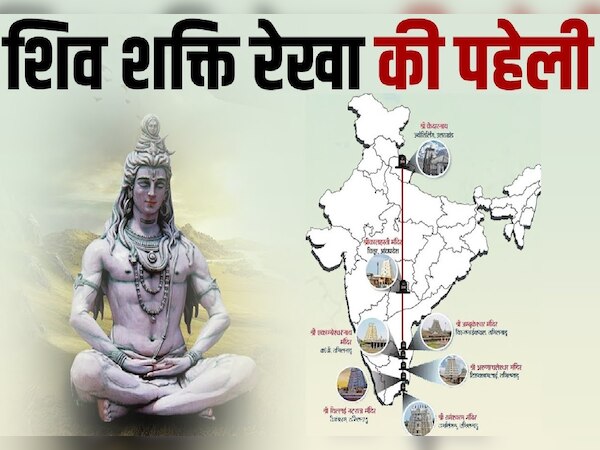 Shiv Shakti Rekha these 7 shiva temples are built in a straight line ...