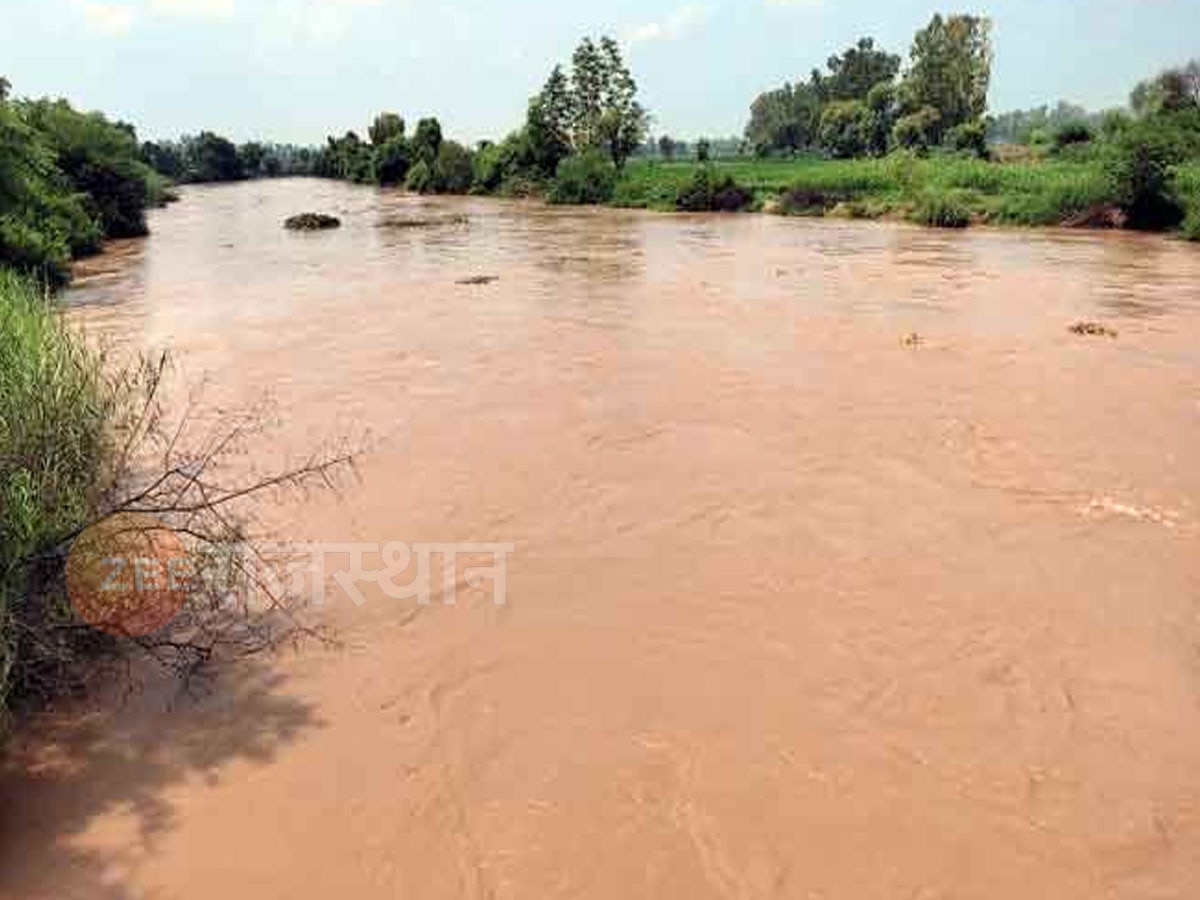 लगातार बढ़ रहा है हनुमानगढ़ जिले में घग्गर नदी का जल स्तर, खतरे का है ये संकेत!