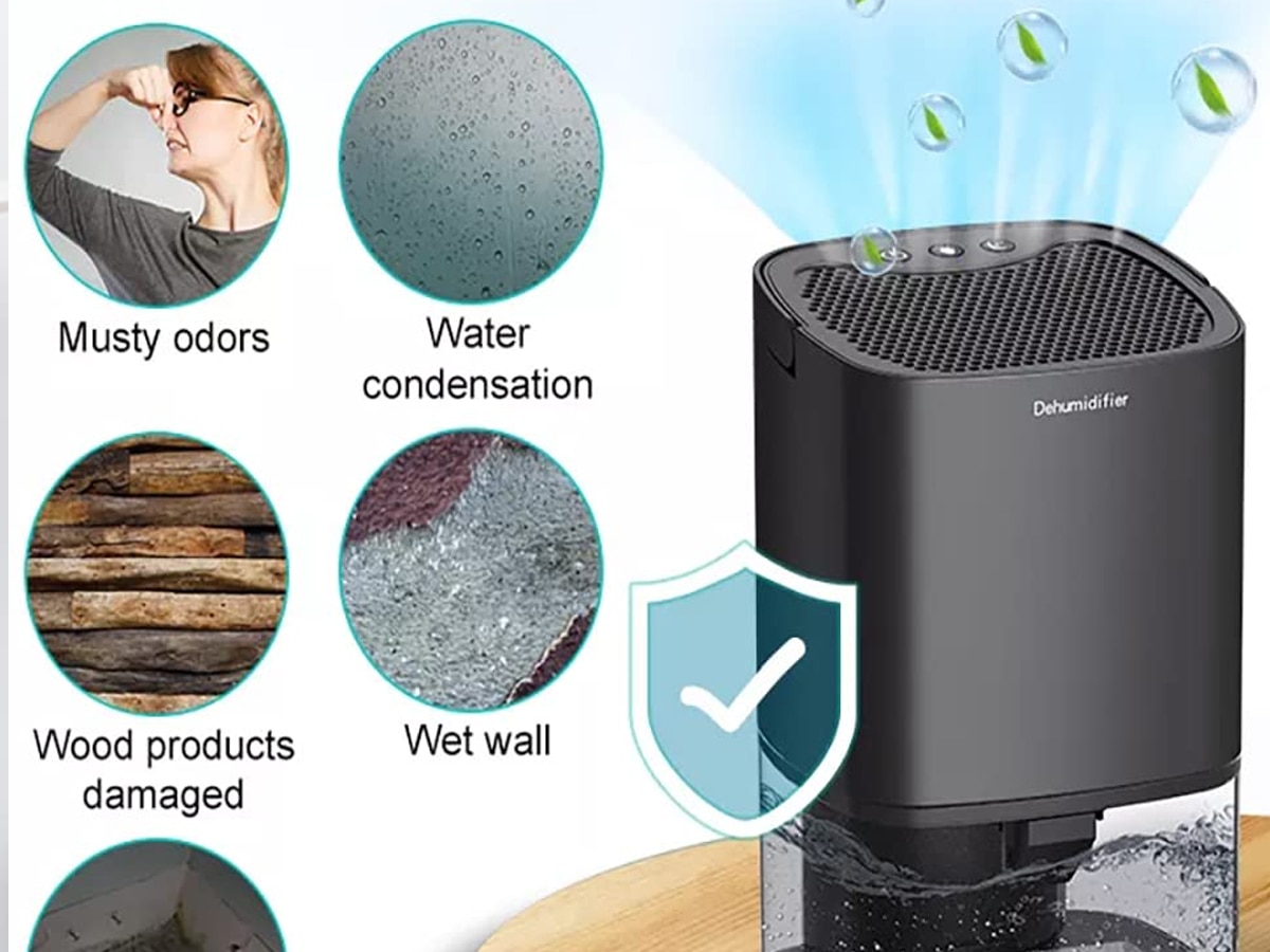 Use dehumidifier for instant cooling and humidity control at your place