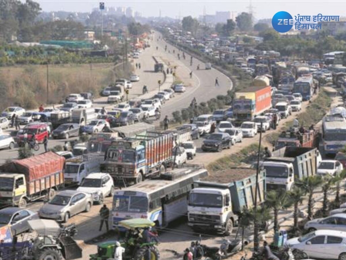 Traffic Jam: ਚੰਡੀਗੜ੍ਹ-ਅੰਬਾਲਾ ਰੋਡ 'ਤੇ ਲੱਗਦੇ ਟ੍ਰੈਫਿਕ ਜਾਮ ਲੋਕਾਂ ਲਈ ਬਣੇ ਵੱਡੀ ਸਿਰਦਰਦੀ