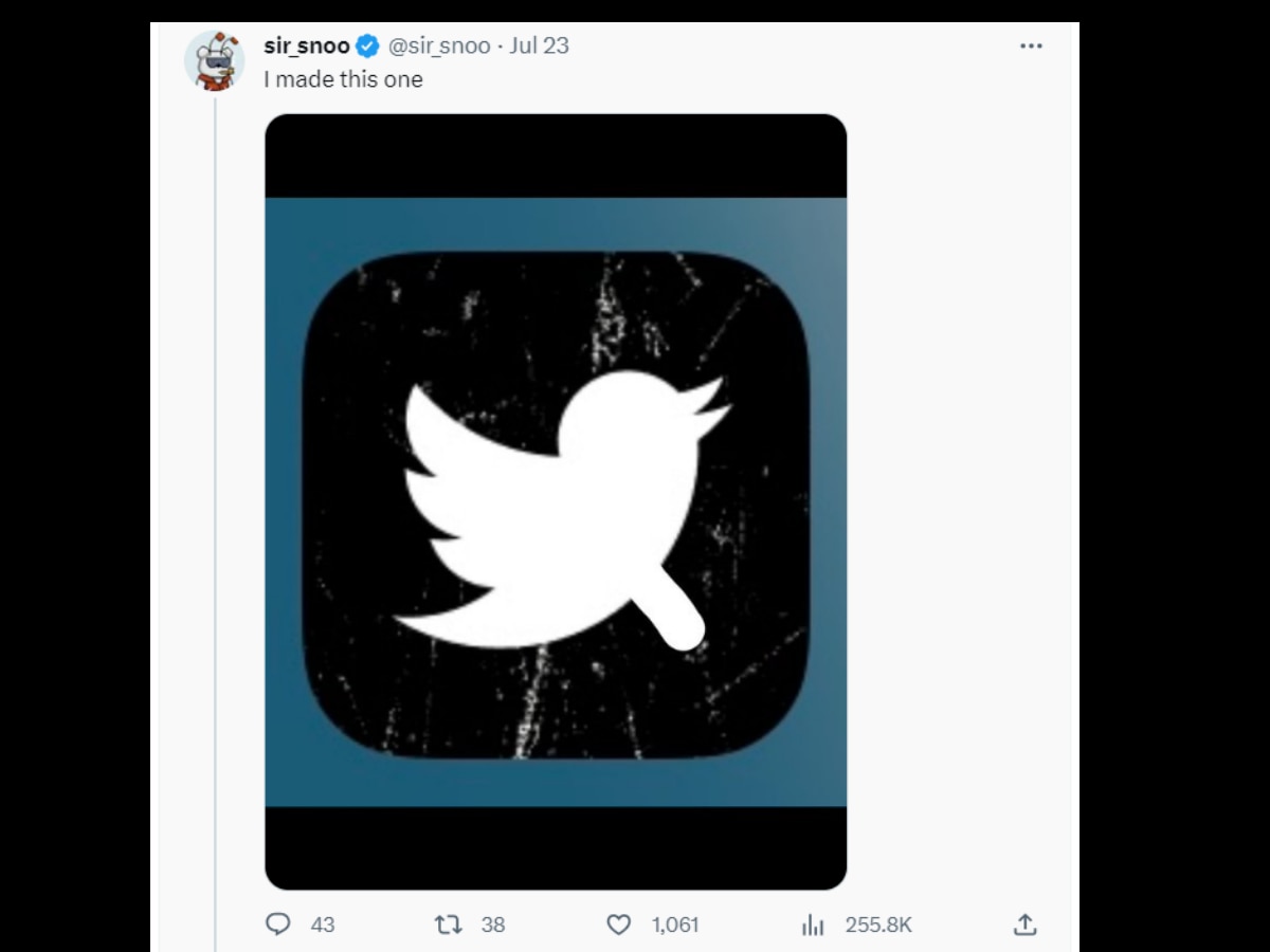 Twitter Logo Change Elon Musk Replace Twitter Blue Bird Symbol With X ...