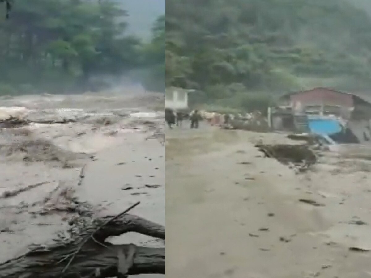 Kullu Cloudbrust: हिमाचल के कुल्लू में फटा बादल, देखें कुदरत का रौद्र रूप!