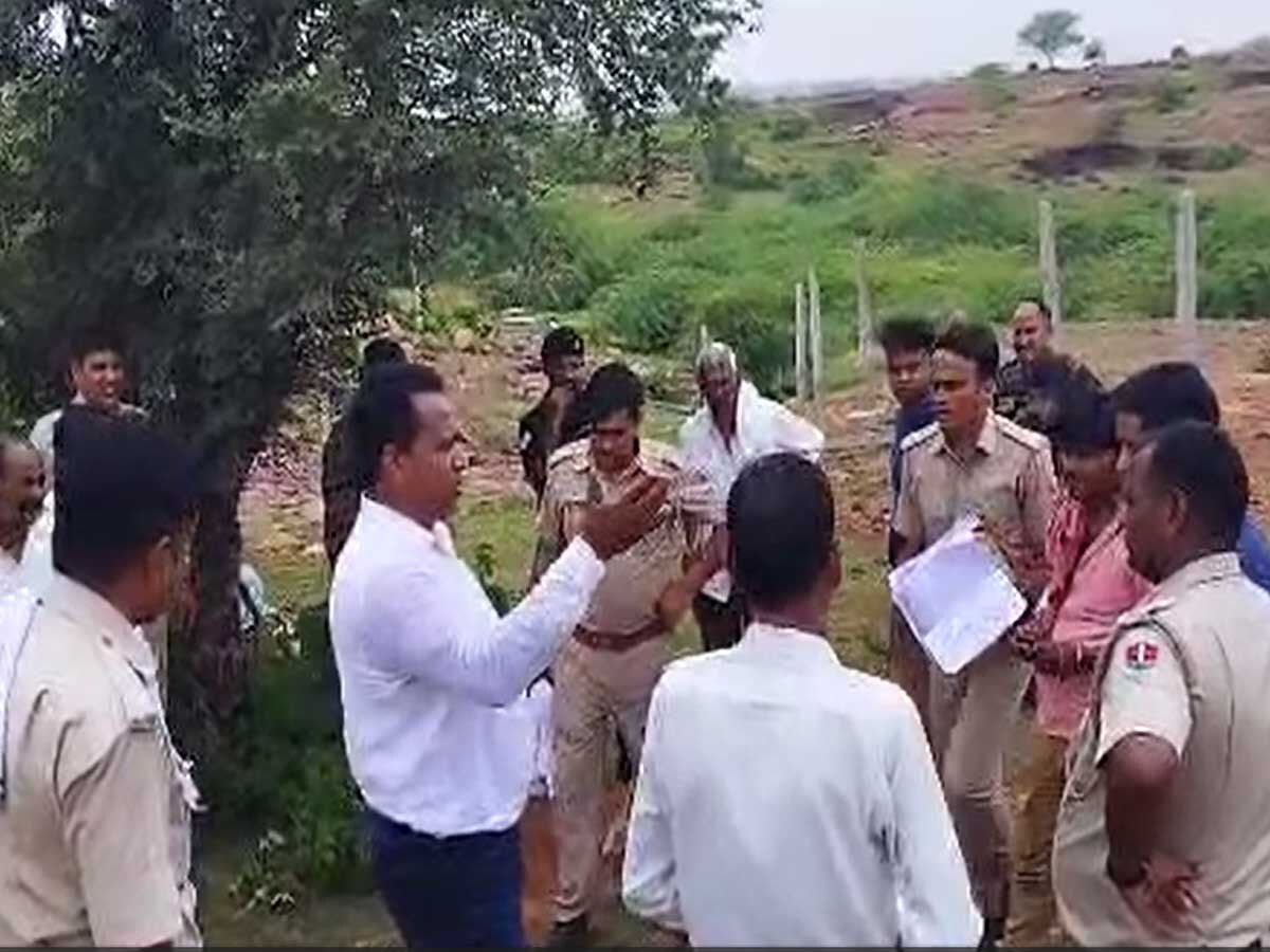 धौलपुर में जमीन को लेकर मिलिट्री स्कूल और वन विभाग में विवाद, बिना अनुमित काम करवाने का आरोप