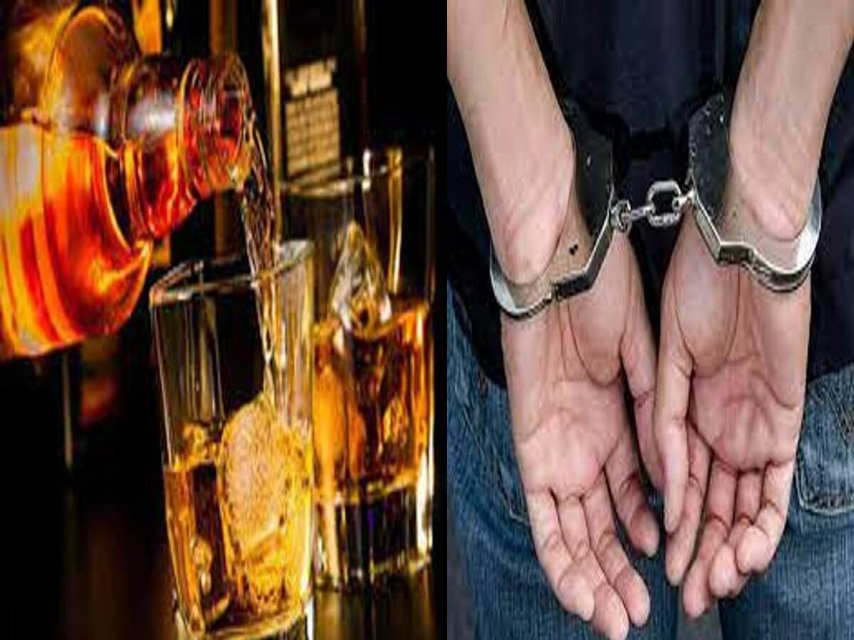 मुजफ्फरपुर: 5 हजार लीटर से ज्यादा शराब से लदे ट्रक को पुलिस ने किया जब्त, दो लोग गिरफ्तार