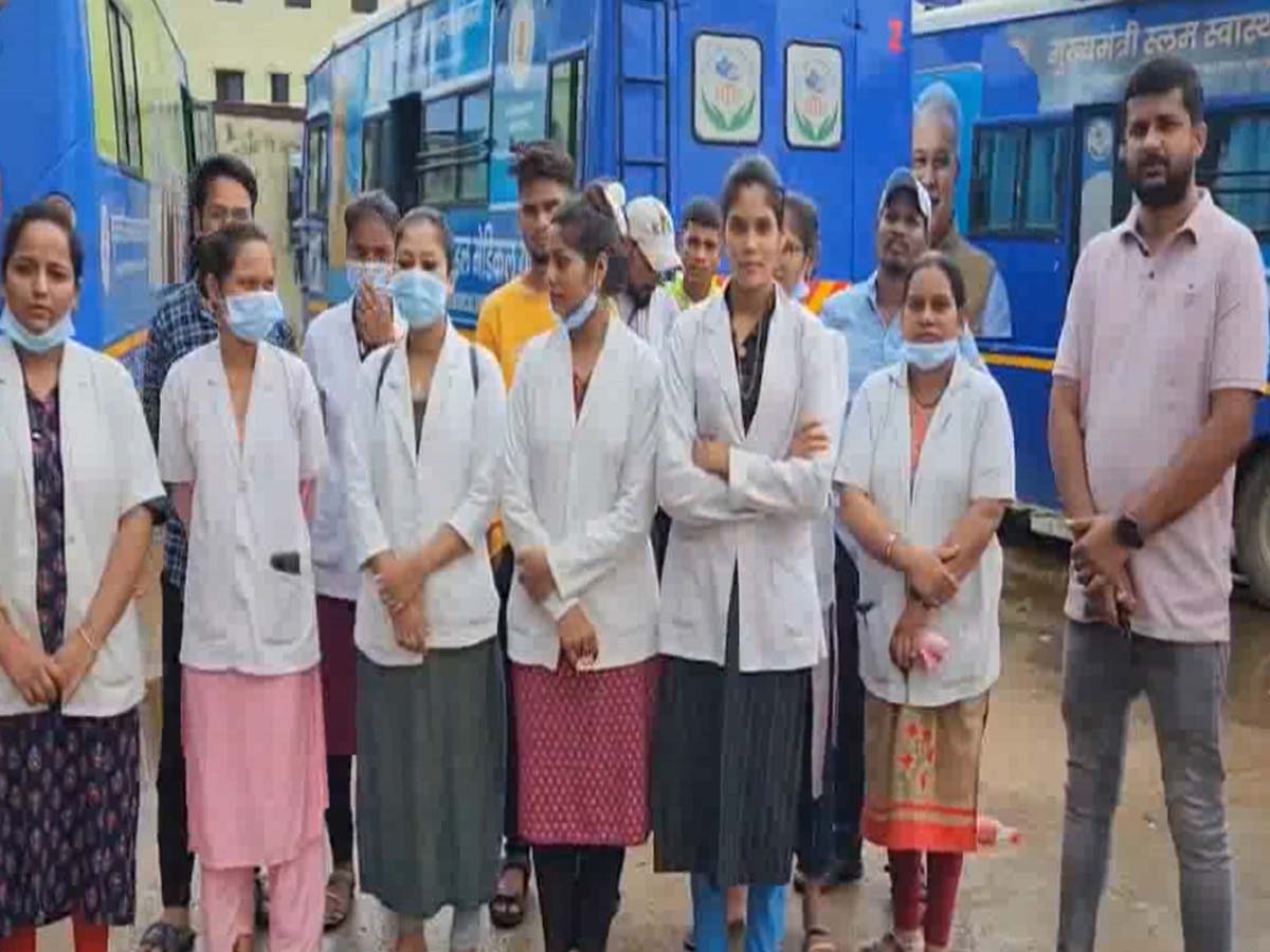 Demonstration on demands of nursing staff in Jodhpur Jodhpur News