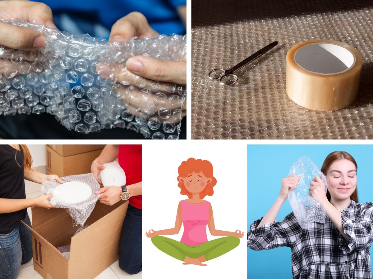 Stress Buster how to Reduces Stress Why popping bubble wrap so