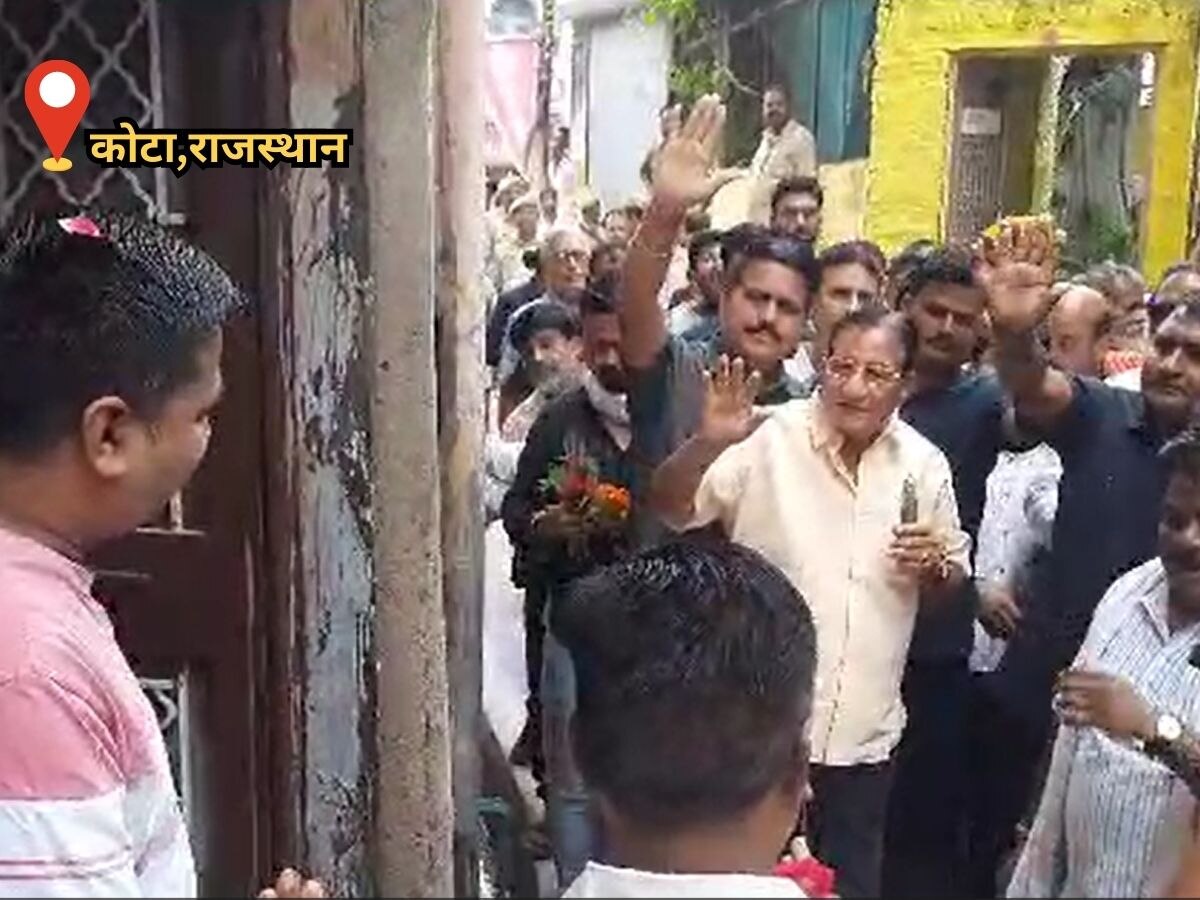 Kota news: कैबिनेट मंत्री शांति धारीवाल के नेतृत्व में कांग्रेस का हाथ से हाथ जोड़ो अभियान जारी 