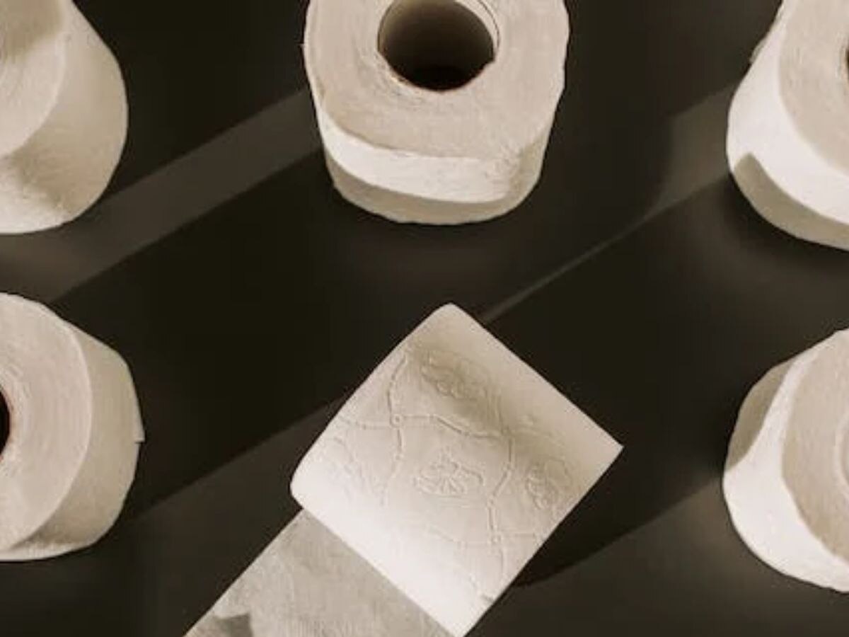 why is Toilet Paper made only White in colour know the reason टॉयलेट