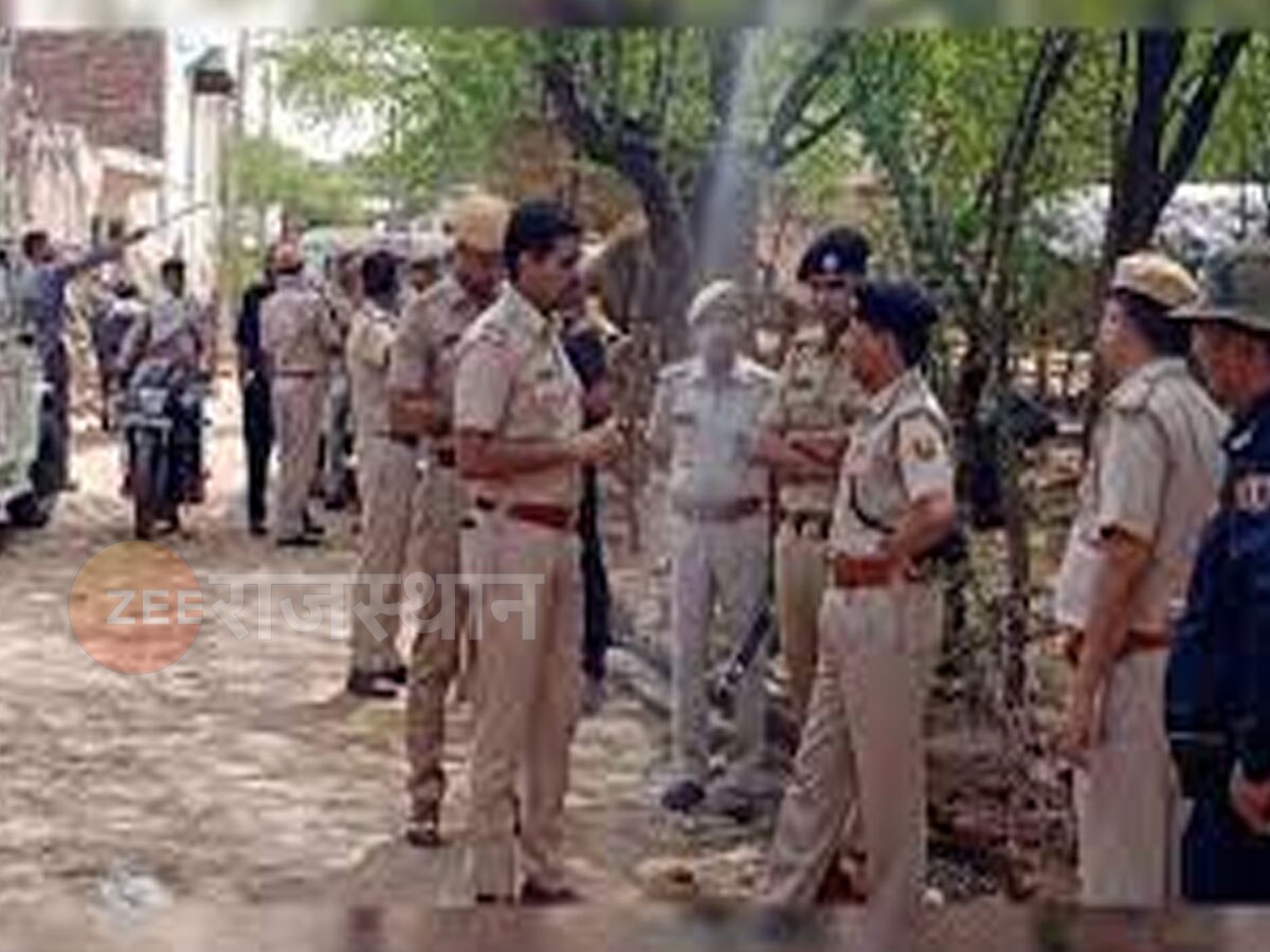 भरतपुर: एक ही समुदाय के दो पक्षों में विवाद के बाद पथराव, 28 लोग पुलिस हिरासत में