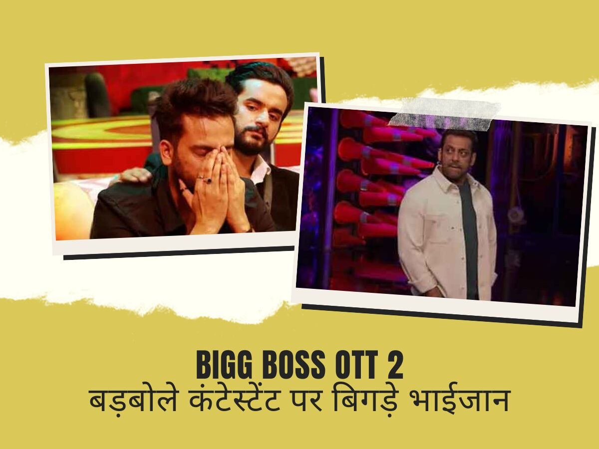 Bigg Boss Ott 2 Latest Updates Salman Khan Scolds Elvish Yadav For His