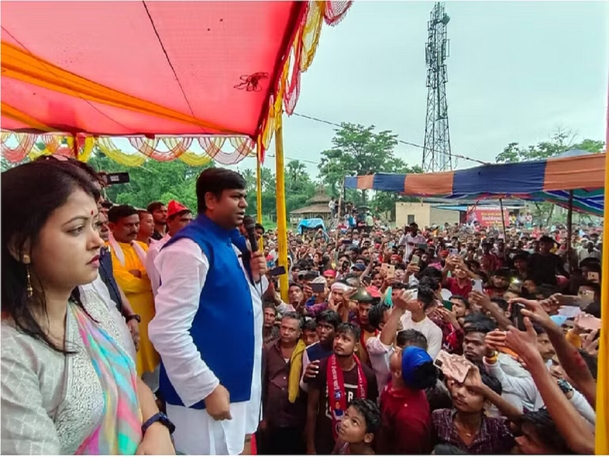 मुकेश सहनी की ''संकल्प यात्रा'' पहुंची समस्तीपुर, लोगों ने संकल्प लेकर वीआईपी को दिया समर्थन