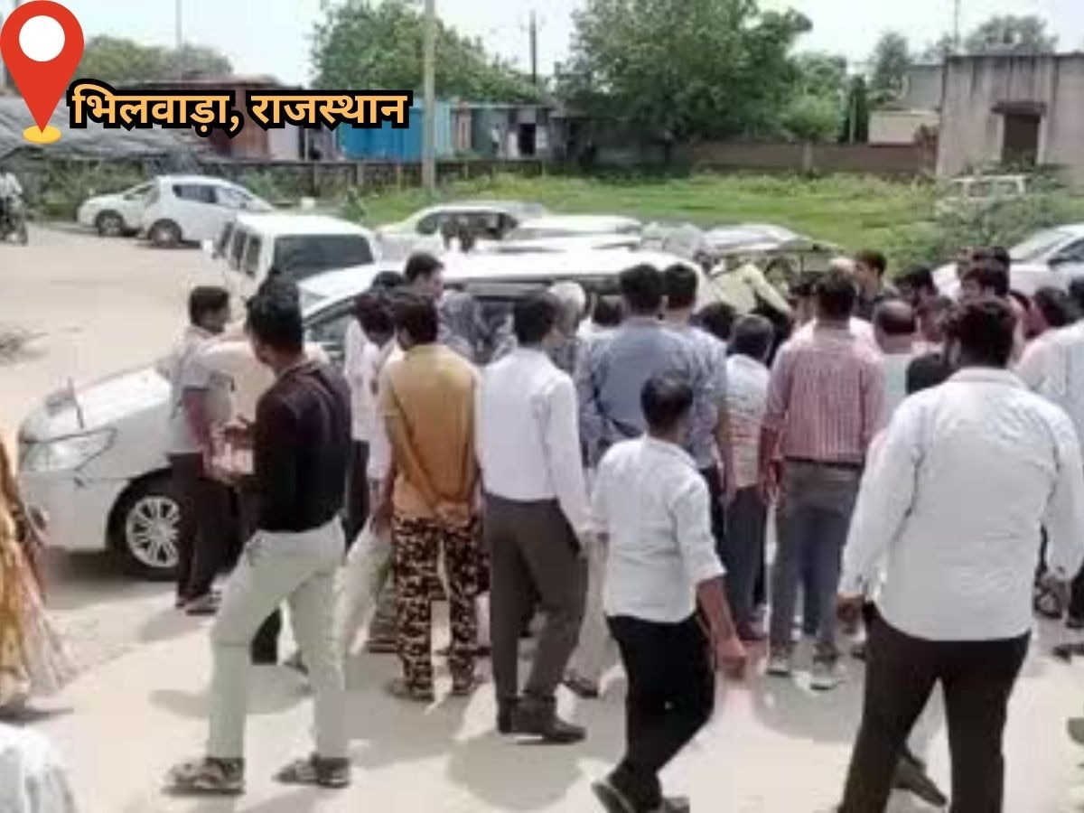 Bhilwara news: भिलवाड़ा में असंतुलित होकर कार पेड़ से टकराई,  दुर्घटना में सात लोग गंभीर रुप से घायल