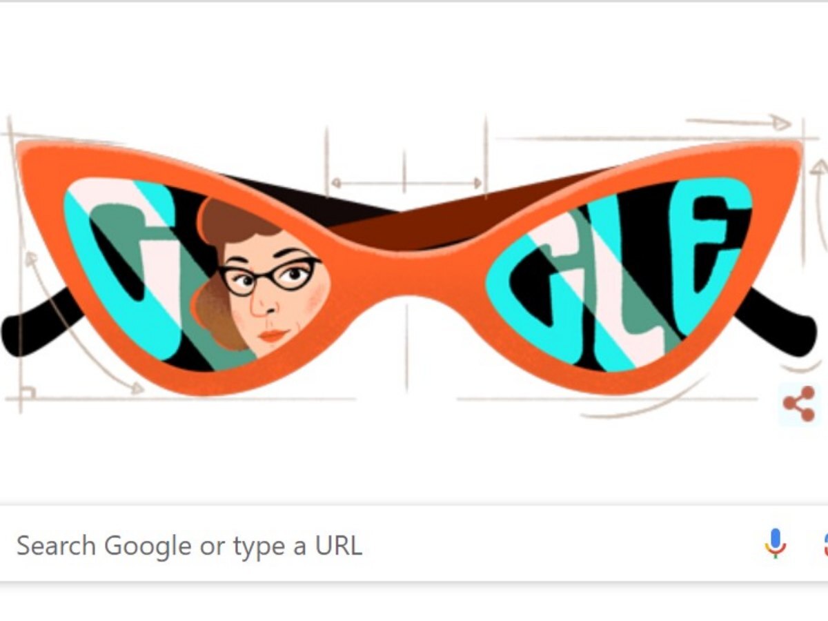 Google Doodle: कौन हैं चश्मे के कैट-आई फ्रेम्स के पीछे अमेरिकी डिजाइनर? गूगल ने बनाया है खास डूडल