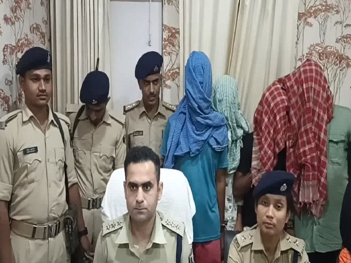 बाबा धाम में लूट कांड का दानापुर पुलिस ने किया खुलासा, चार लोग गिरफ्तार