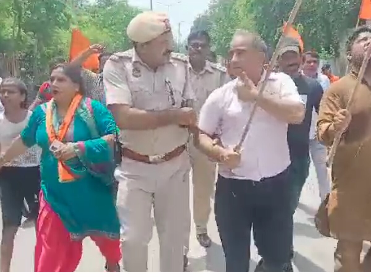 Tiranga Yatra: रोहताश नगर में जबरन रोकी गई तिरंगा यात्रा, विधायक जितेंद्र महाजन को साथियों समेत लिया हिरासत में 