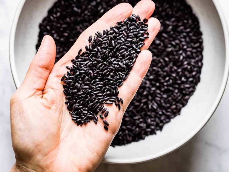 Black Rice benefit farmer earning more from black rice | काले चाव ले ...