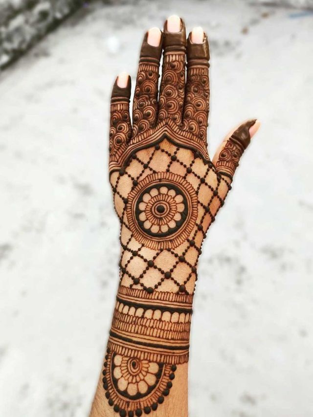 Prettiest Net Henna Designs (Jaal Mehndi Designs) For Any Occasions | Mehndi  designs for girls, Mehndi designs for kids, Mehndi designs