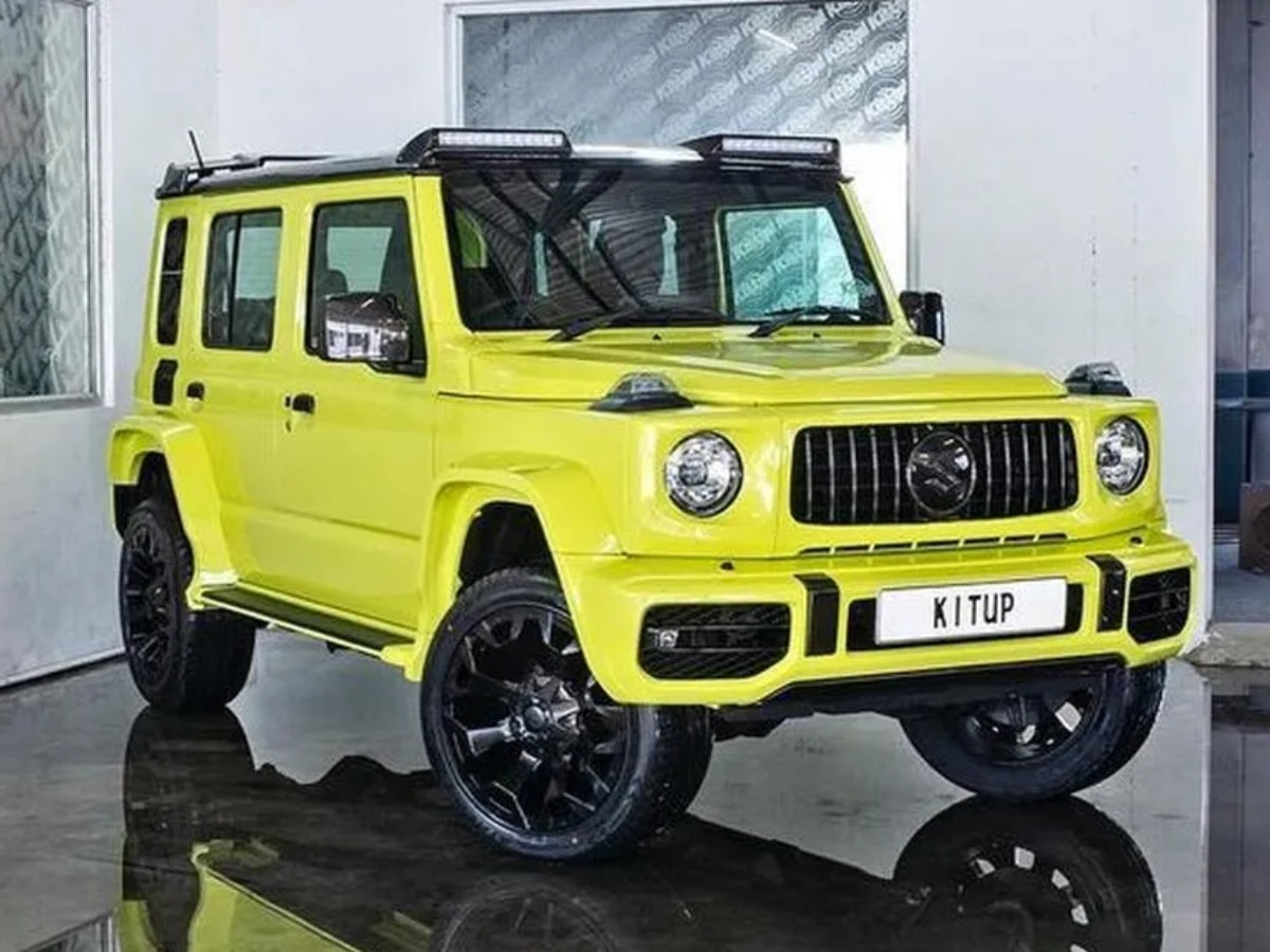 OMG, Maruti Jimny को बना डाला Mercedes Benz G-Wagon! देखें वीडियो