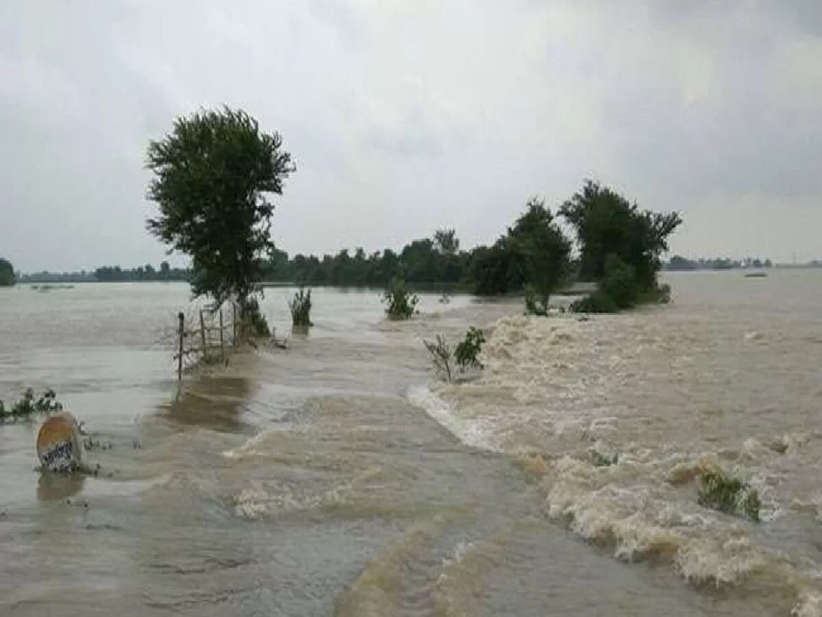 Flood Knocks In Many Parts Of Bihar, Major Rivers Above Red Mark ...