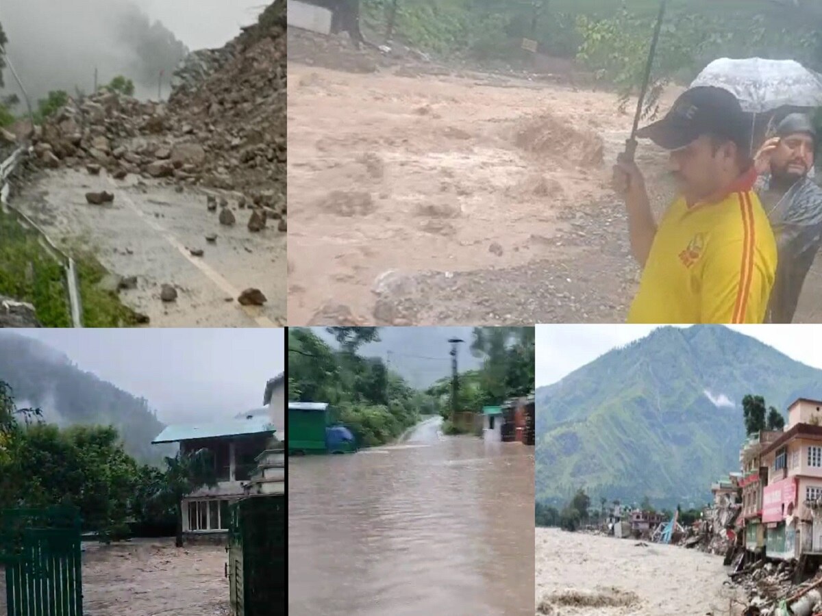 Cloudburst in Kedarnath: केदारनाथ में बादल फटने से तबाही, भारी बारिश से चमोली-रुद्रप्रयाग में बिगड़े हालात, देहरादून के घरों में घुसा पानी