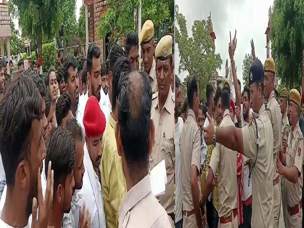 Rajasthan student union elections: राजस्थान सरकार के विरोध में उतरे छात्र, शाहपुरा में कॉलेज का गेट बंद,अजमेर में प्रदर्शन