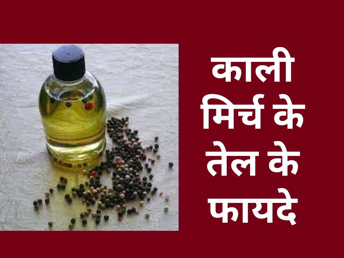 Black Pepper Oil: इन 5 मर्ज का इकलौता इलाज है काली मिर्ची का तेल, तुरंत मार्केट से खरीद लाएं ये ऑयल