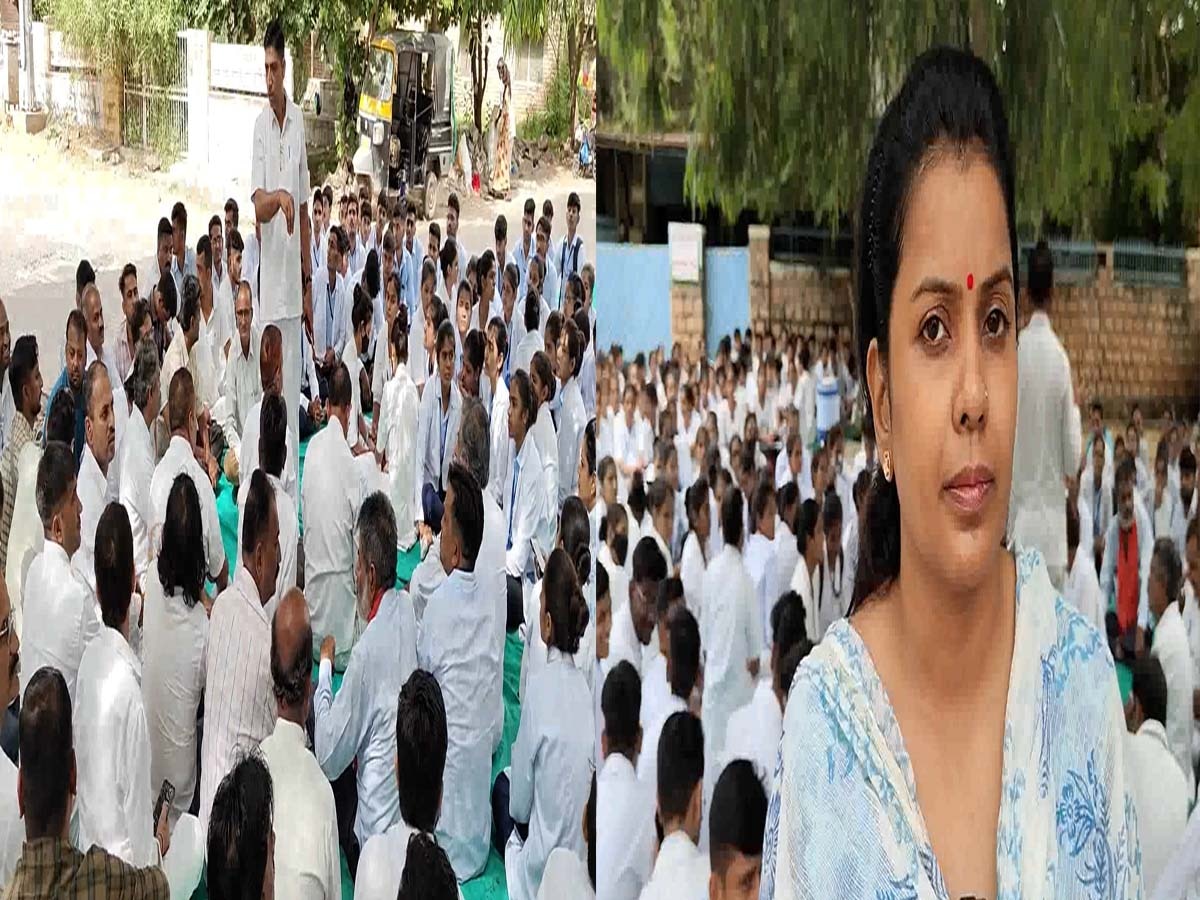 राजस्थान नर्सेज का 11 सूत्री मांगों को लेकर 29 दिन से प्रदर्शन जारी, महापड़ाव का है प्लान