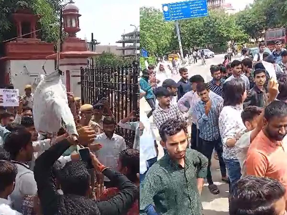 Rajasthan University: राजस्थान यूनिवर्सिटी में हंगामा,भूख हड़ताल पर बैठे छात्र नेताओं की बिगड़ी तबियत