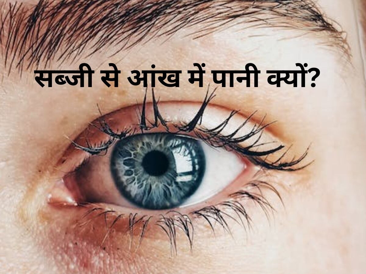 इस सब्जी को दबाते ही आंख से पानी क्यों निकलने लगता है? वैज्ञानिक कारण जान लीजिए