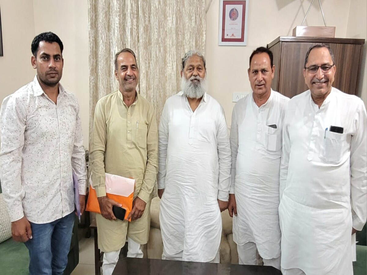 Haryana News: Anil Vij से मिले जाट आरक्षण संघर्ष समिति के पदाधिकारी, मंत्री बोले- हो रही सकारात्मक कार्रवाई