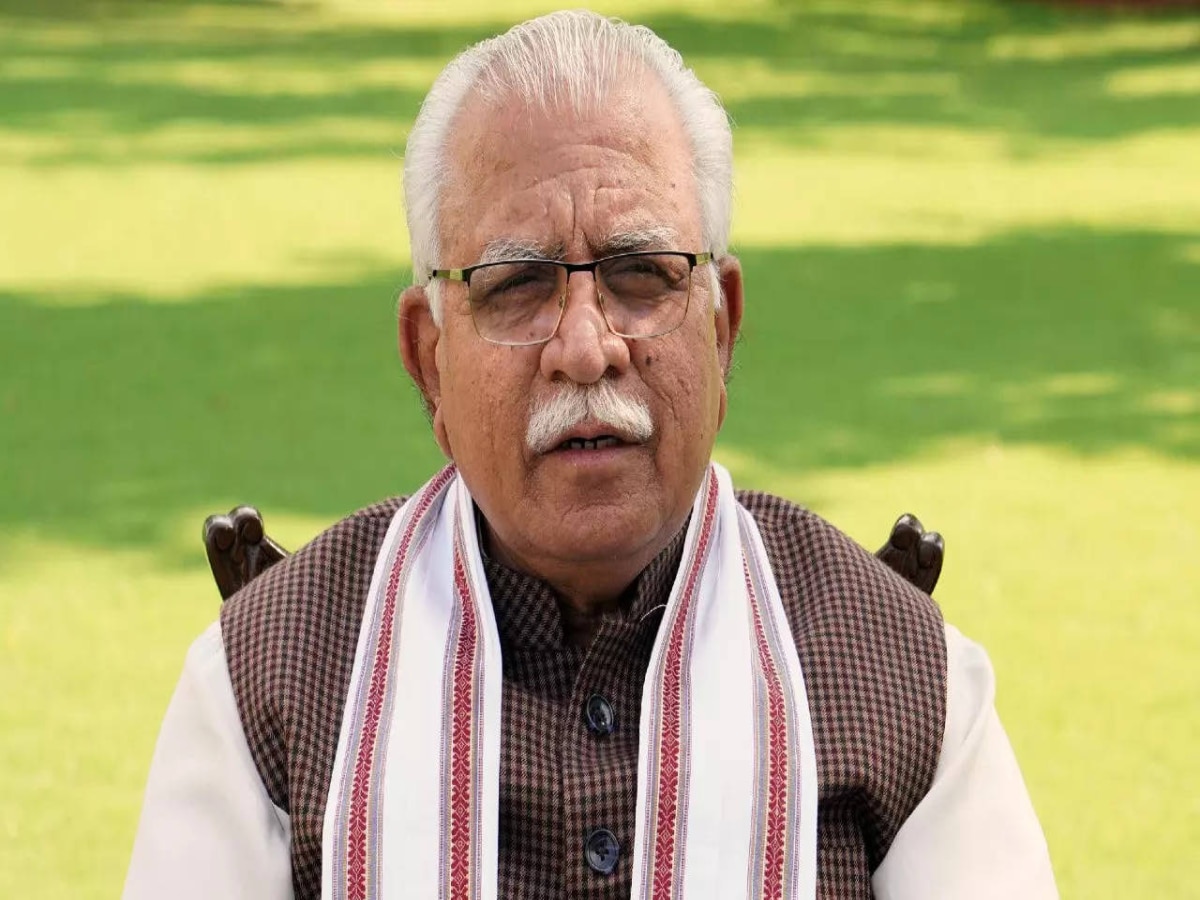 Haryana News Cm Manohar Lal Said Punjab Government Started Beta Bachao ...