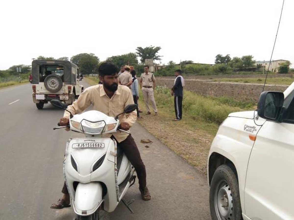 तस्करों और MP की नारकोटिक्स टीम के बीच हुई मुठभेड़, CCTV खंगाल रही भीलवाड़ा पुलिस