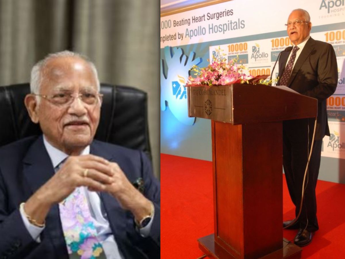 Pc Reddy success story of apollo hospital group founder prathap c reddy