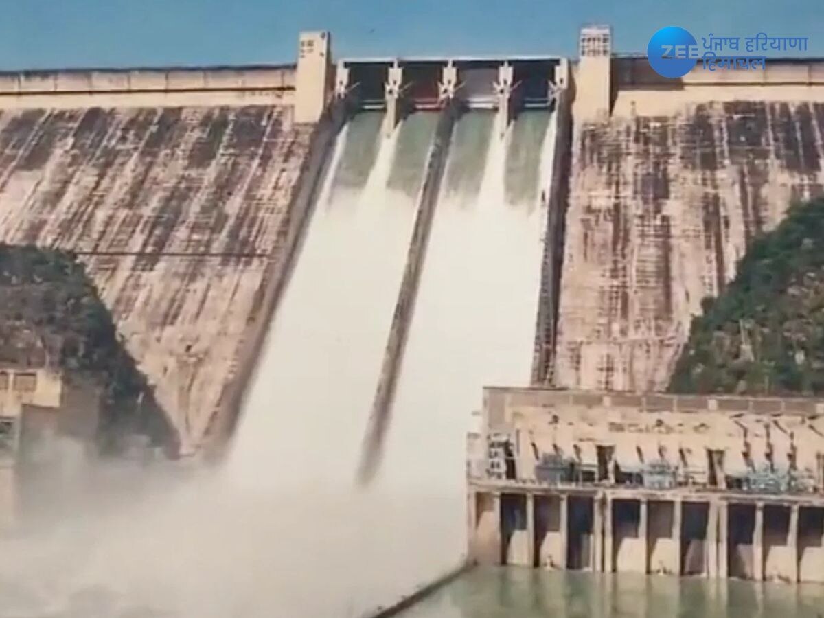 Bhakra Dam: ਭਾਖੜਾ ਡੈਮ 'ਚ ਹੌਲੀ-ਹੌਲੀ ਘੱਟ ਰਿਹੈ ਪਾਣੀ ਦਾ ਪੱਧਰ