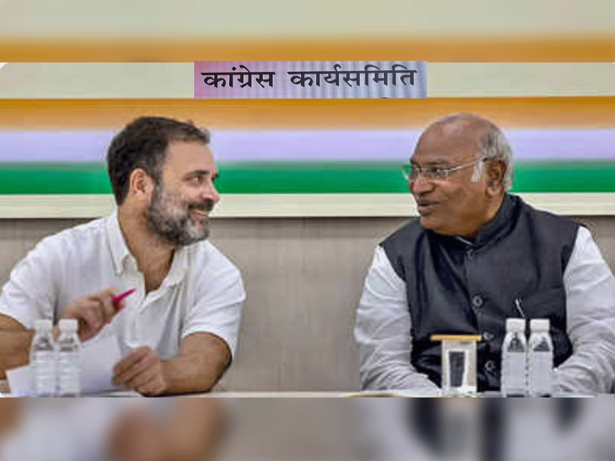 Congress Working Committee CWC Mallikarjun Kharge Sachin Pilot, Shashi ...