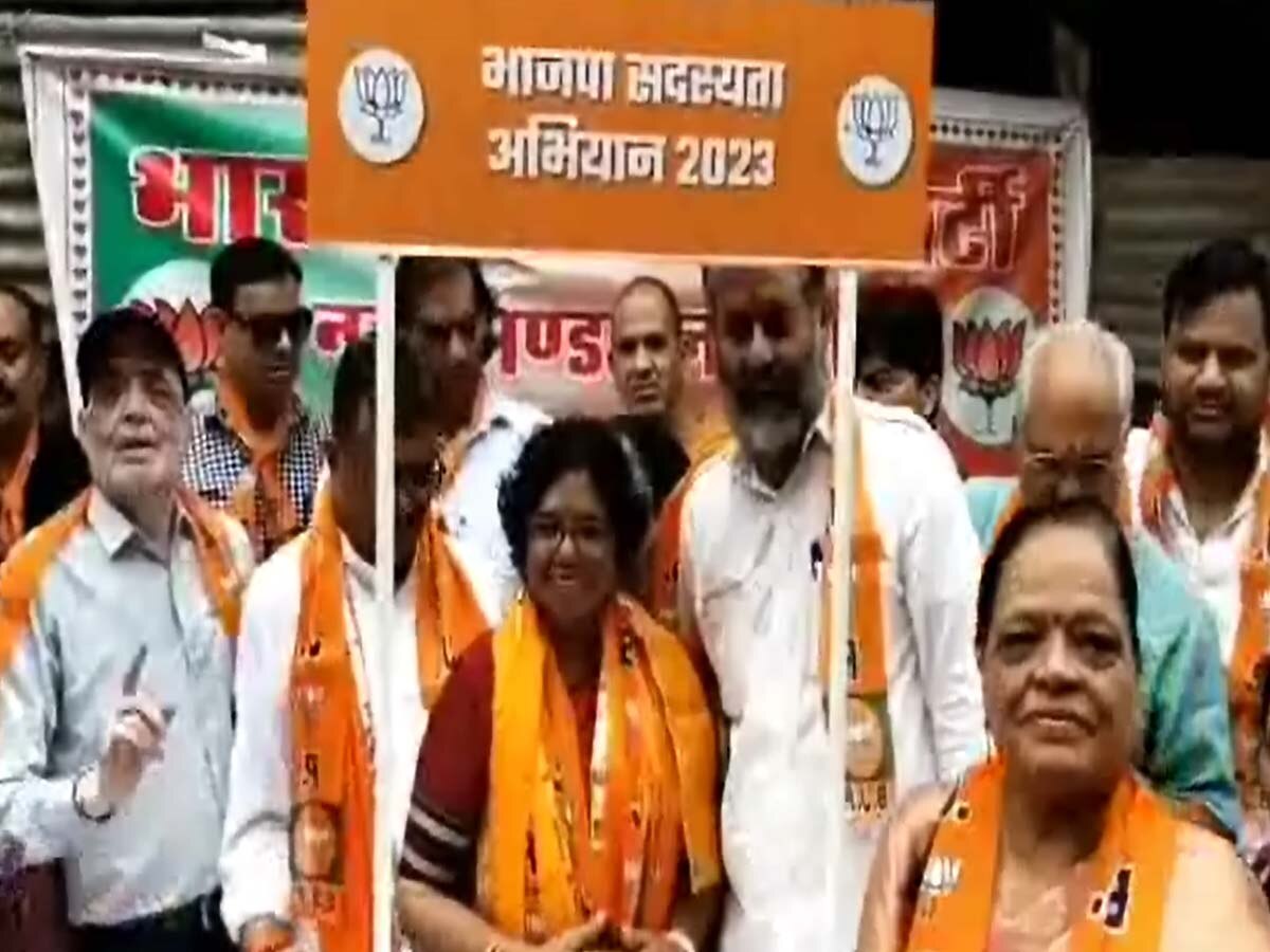 Rajsamand news: प्रभु श्रीनाथजी के दरबार पहुंची विजया रहाटकर,BJP के सदस्यता अभियान की हुई शुरूआत
