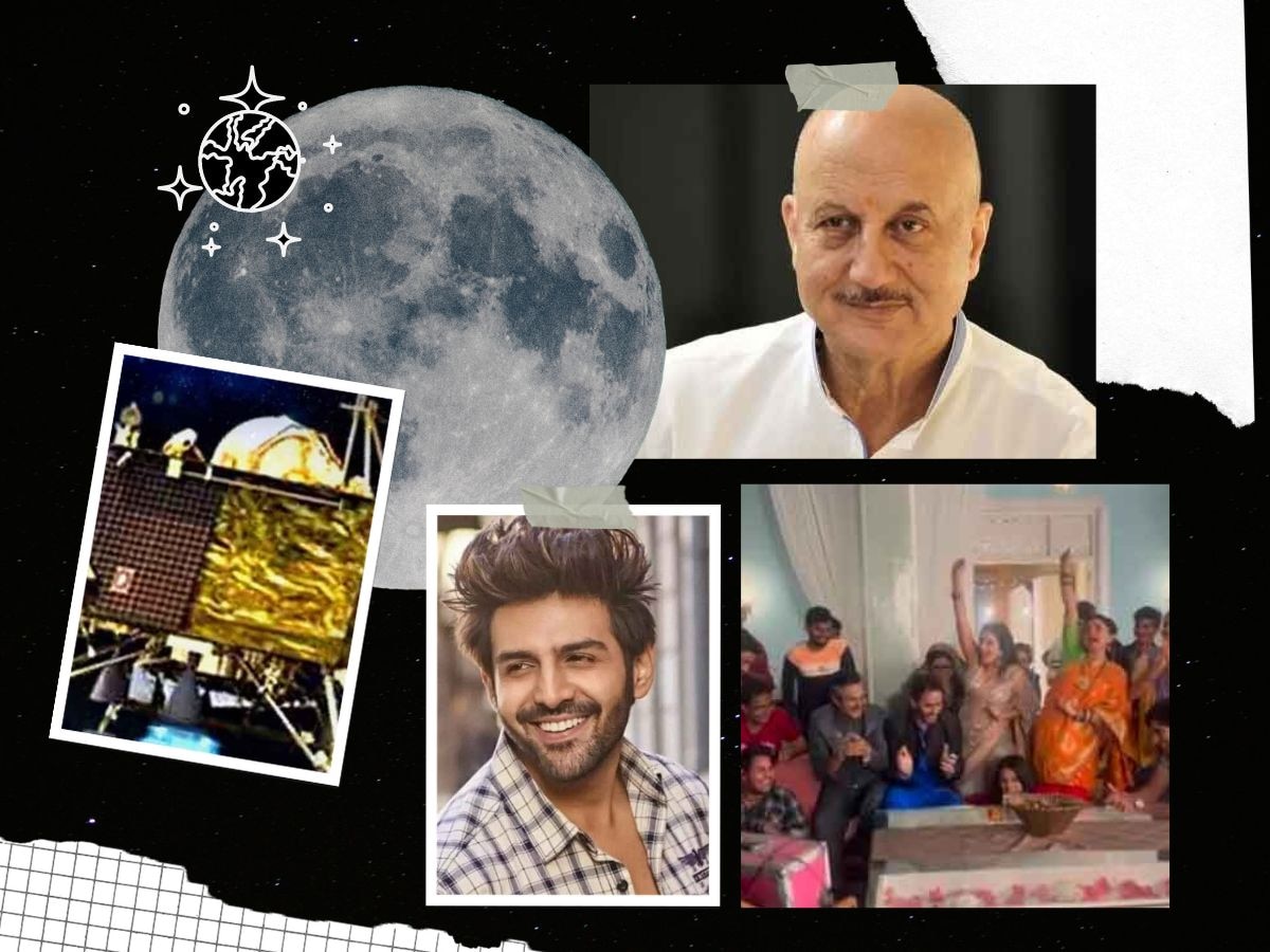 Bollywood Celebs on Chandrayaan 3 Landing: सेट पर मना जीत का जश्न तो किसी ने परिवार संग देखी लाइव लैन्डिंग