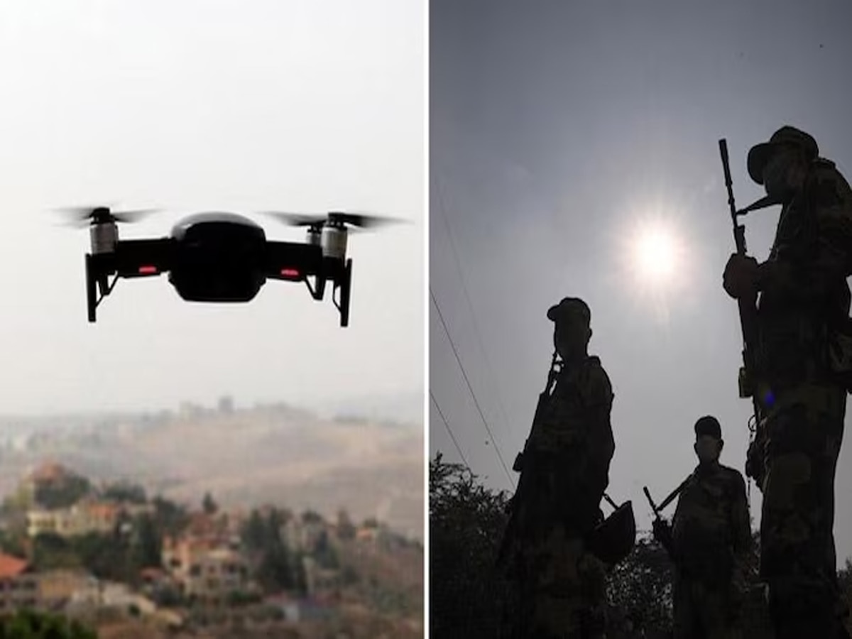 heroin packet dropped by pakistani drone in punjab video viral | Punjab ...