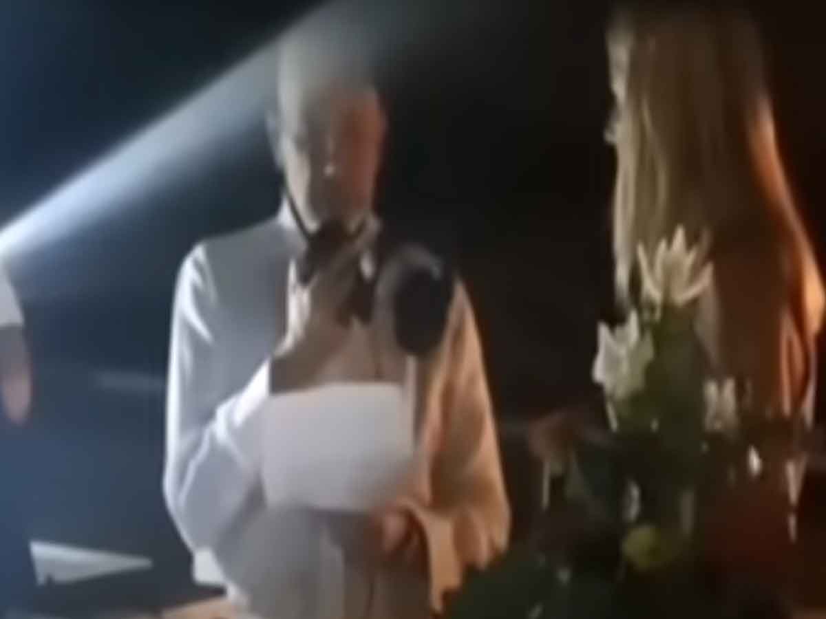 करोड़पति बैंकर इंगेजमेंट पार्टी में पढ़ने लगा भाषण, अपनी ही मंगेतर पर लगाए वेबफाई के आरोप, VIDEO वायरल