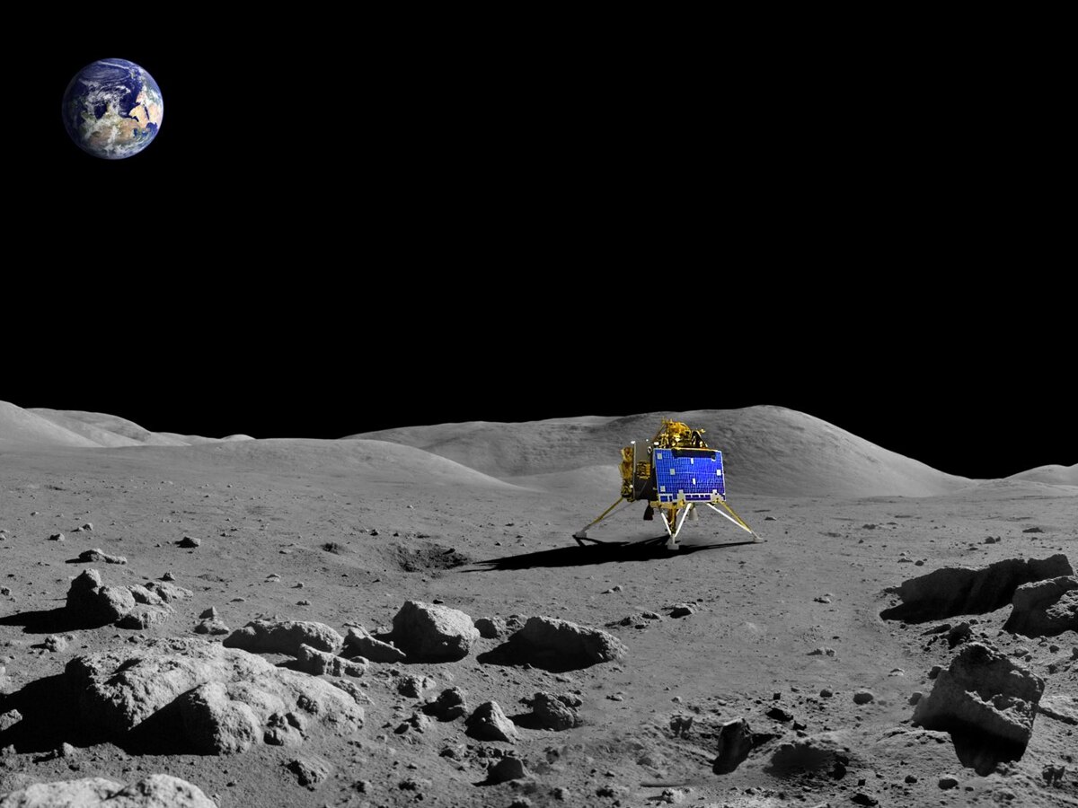 Chandrayaan 3 on moon: ଜହ୍ନରେ ଚାଲିଲା ଭାରତ; ଦେଖନ୍ତୁ ଚନ୍ଦ୍ରପୃଷ୍ଠର ଫୋଟୋ 