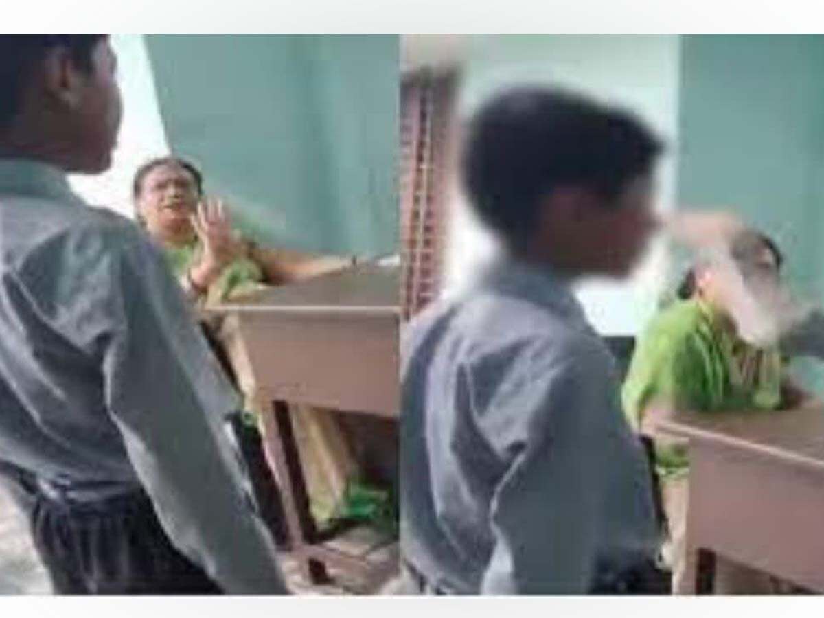 Muzaffarnagar Viral Video: मुजफ्फरनगर में महिला शिक्षक ने सहपाठियों से बच्चे को लगवाए थप्पड़, वीडियो वायरल